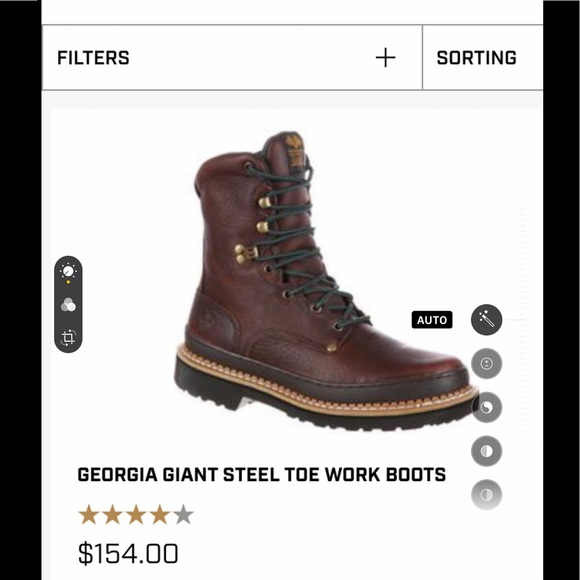 Georgia Boot Other - Steel Toe Leather Work Boot